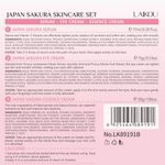 Set para el cuidado de la piel LAIKOU Sakura Japan con sérum crema y crema para ojos