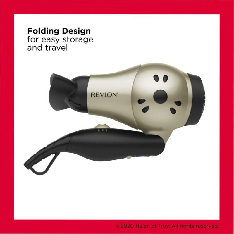 Secador de pelo REVLON Compact con mango plegable 1875W para viajes