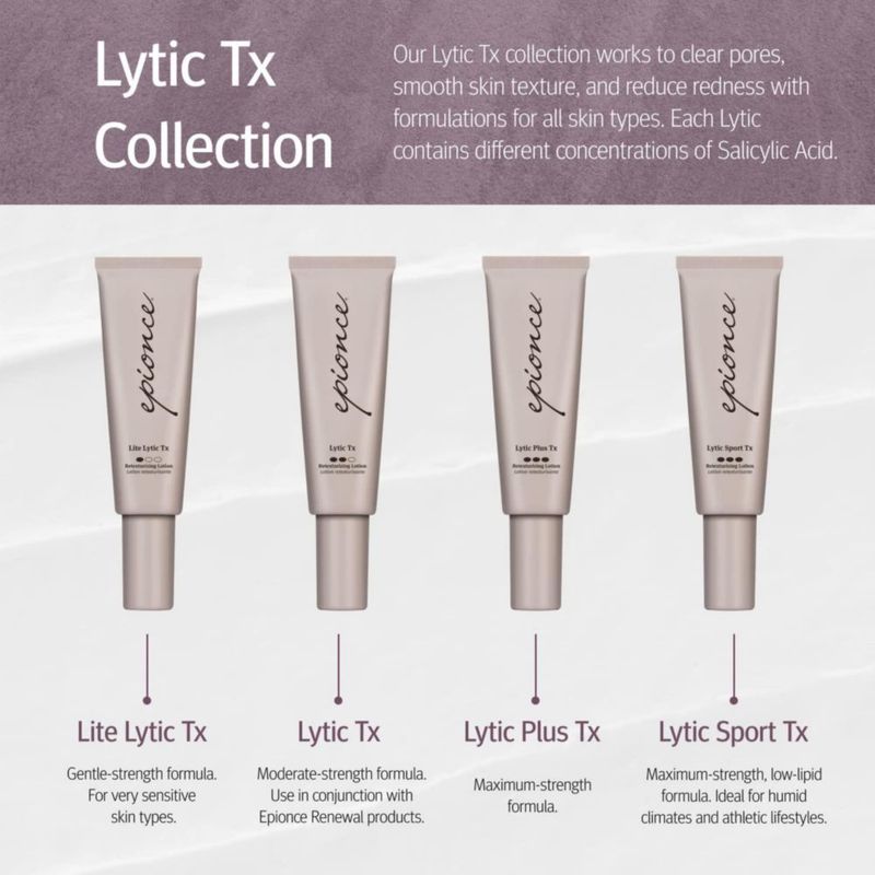 Crema hidratante Epionce Lytic Plus Tx para pieles grasas y con problemas