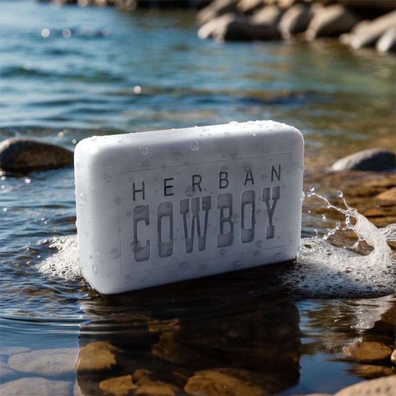 Jabón corporal Herban Cowboy Dusk con cedro lavanda y lima 150 ml