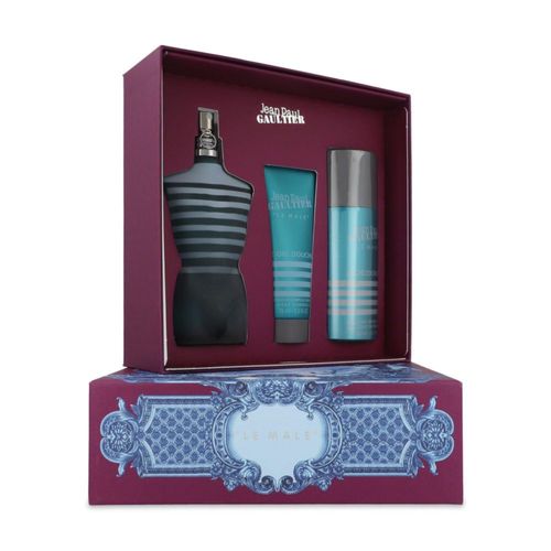 Set Jean Paul Gaultier Le Male 3pzs 125ml Eau de Toilette/ Shower Gel 75ml/ Desodorante 150ml