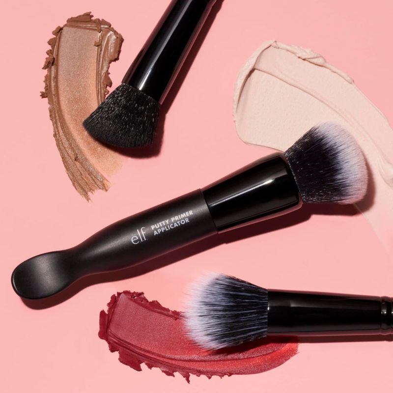 Set de brochas de maquillaje e.l.f. Putty Tools Trio para rostro