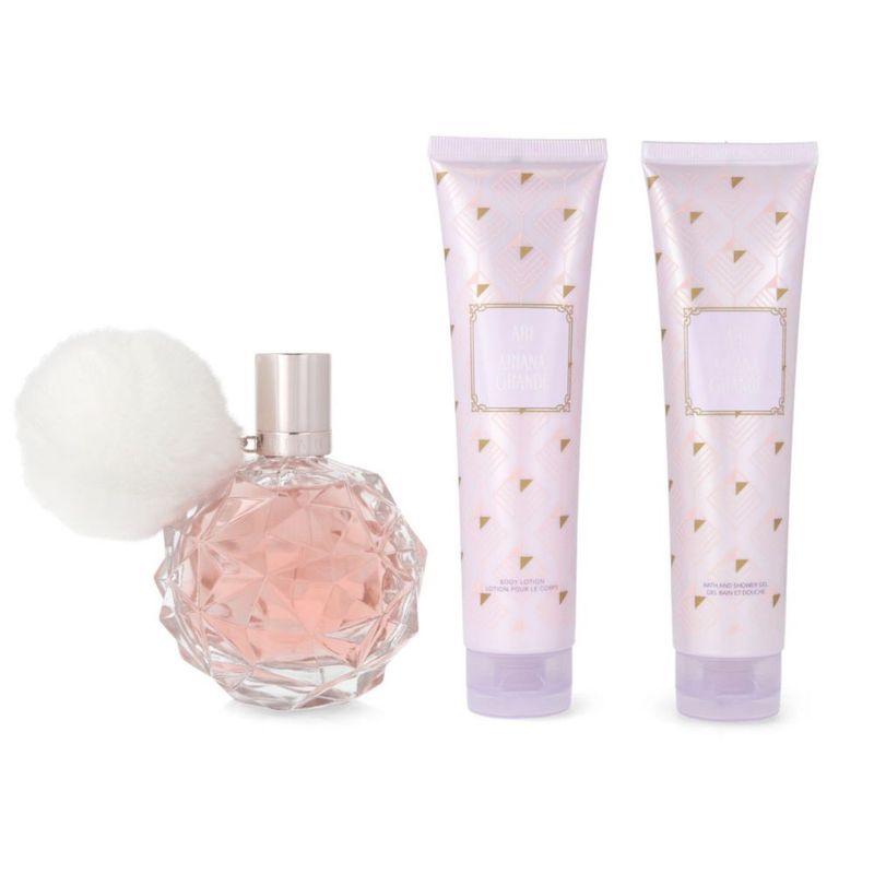 Set Ari by Ariana Grande 3pzs 100ml Eau de Parfum/ Body Lotion 100ml/ Shower Gel 100ml