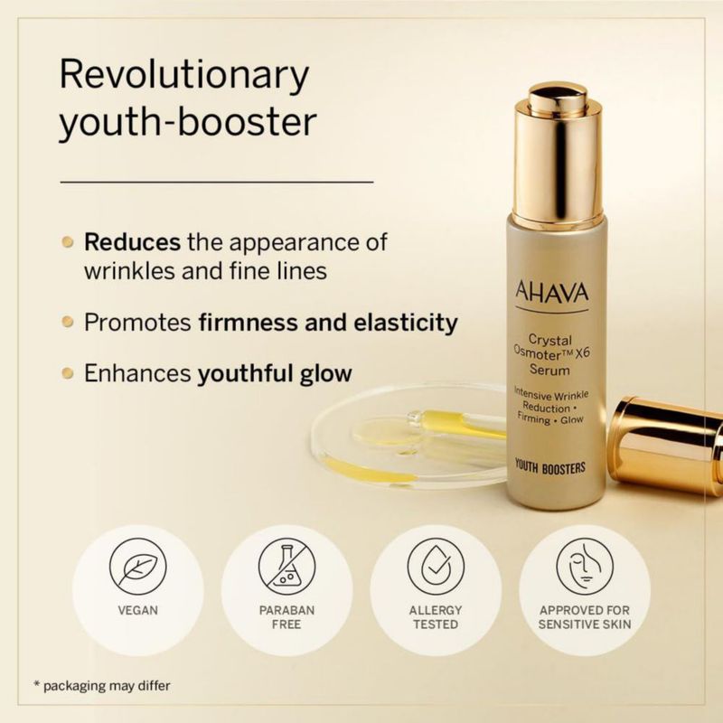 Sérum AHAVA Crystal Osmoter X6 Revolutionary Youth Booster