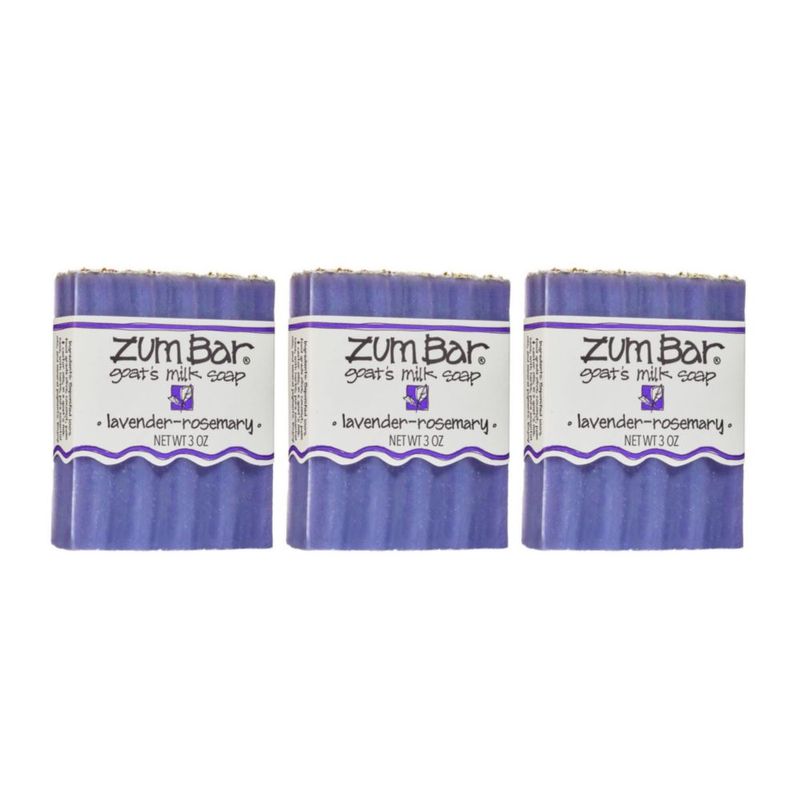 Jabón en barra Indigo Wild Zum de leche de cabra 90 ml lavanda y romero