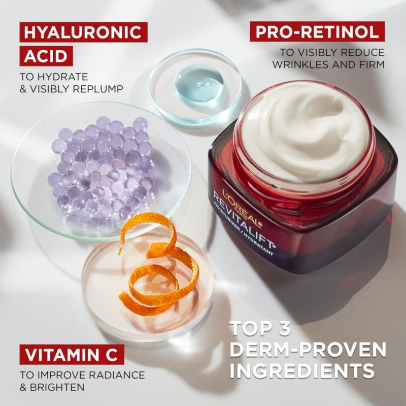 Crema hidratante L'Oreal Paris Revitalift Triple Power 75 ml antienvejecimiento