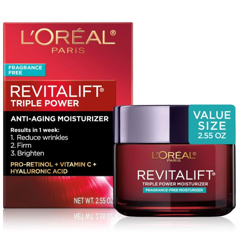 Crema hidratante L'Oreal Paris Revitalift Triple Power 75 ml antienvejecimiento
