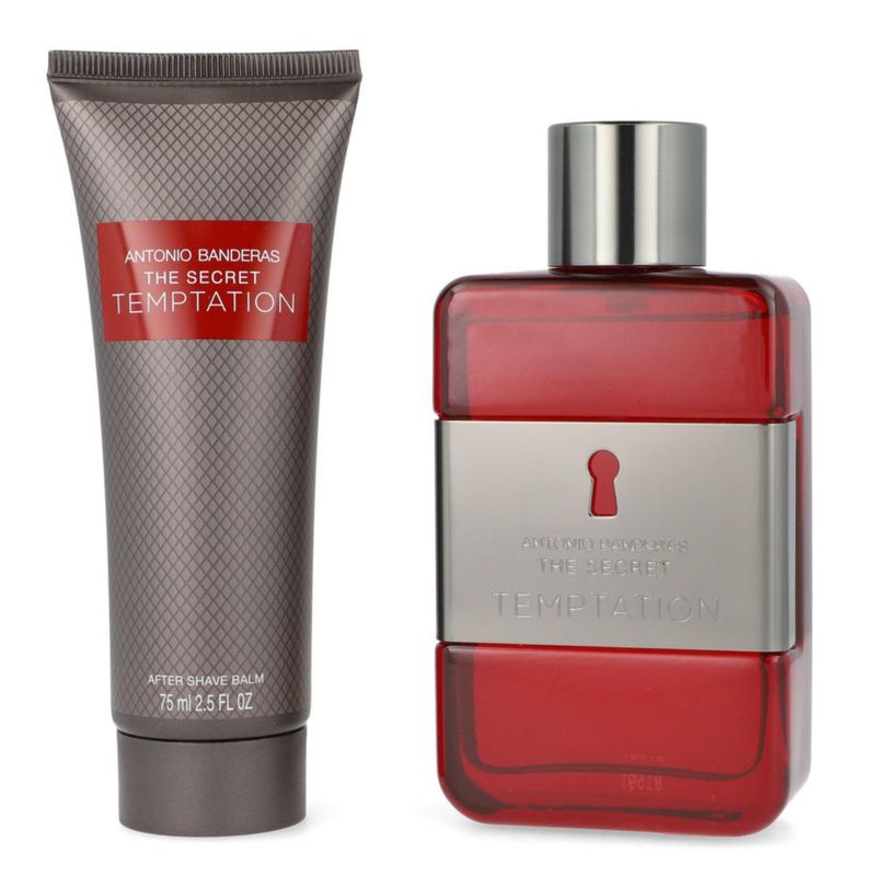 Set Banderas The Secret Temptation 2pzs 100ml Eau de Toilette/ After Shave 75ml