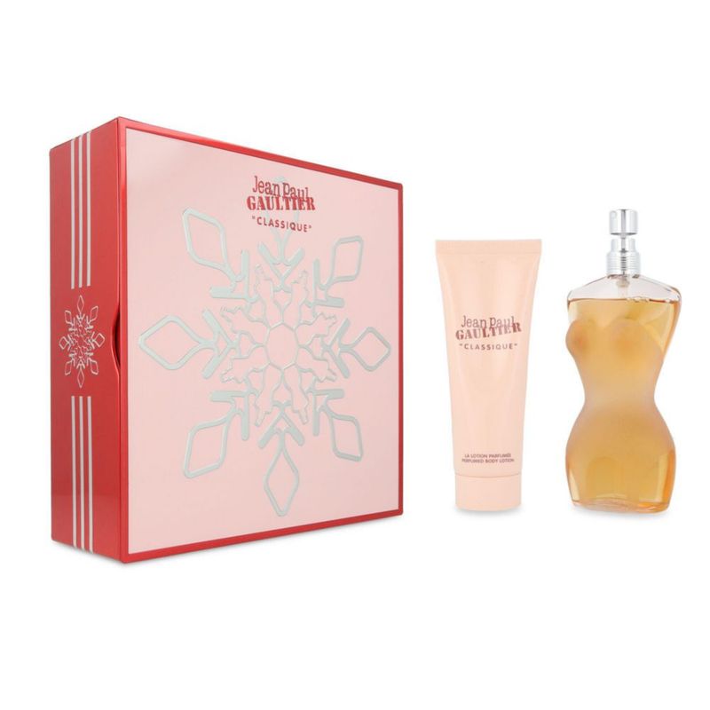 Set Jean Paul Gaultier Classique 2pzs 100ml Eau de Toilette/ Body Lotion 75ml