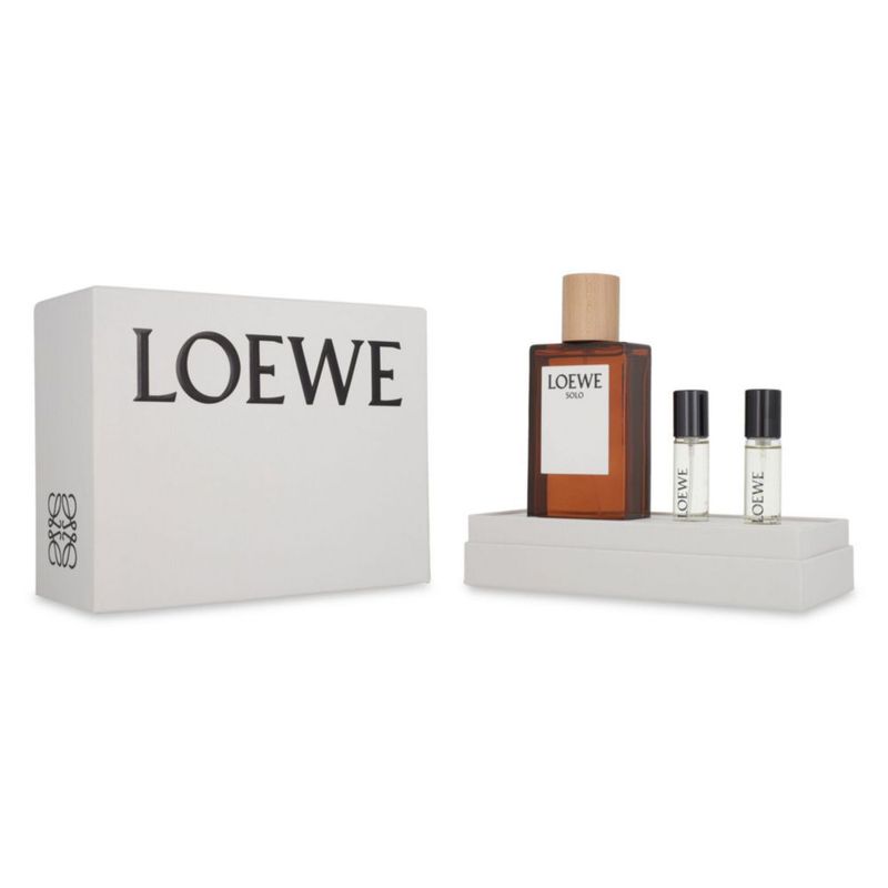 Set Loewe Solo 3pzs 100ml Eau de Toilette/ Solo 10ml Eau de Toilette/ Vulcan 10ml Eau de Parfum