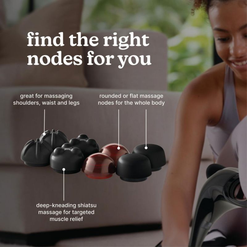 Masajeador de espalda portátil HoMedics Dual Heated Nodes