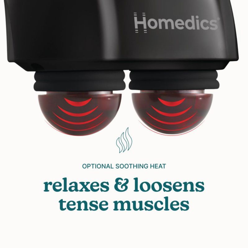 Masajeador de espalda portátil HoMedics Dual Heated Nodes