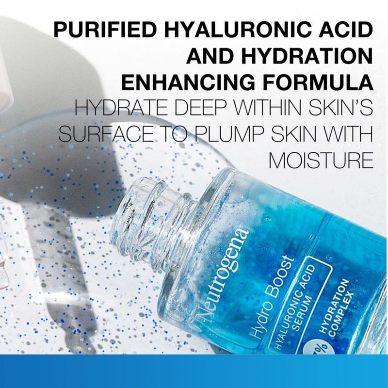 Sérum Neutrogena Hydro Boost de ácido hialurónico 30 ml para rostro