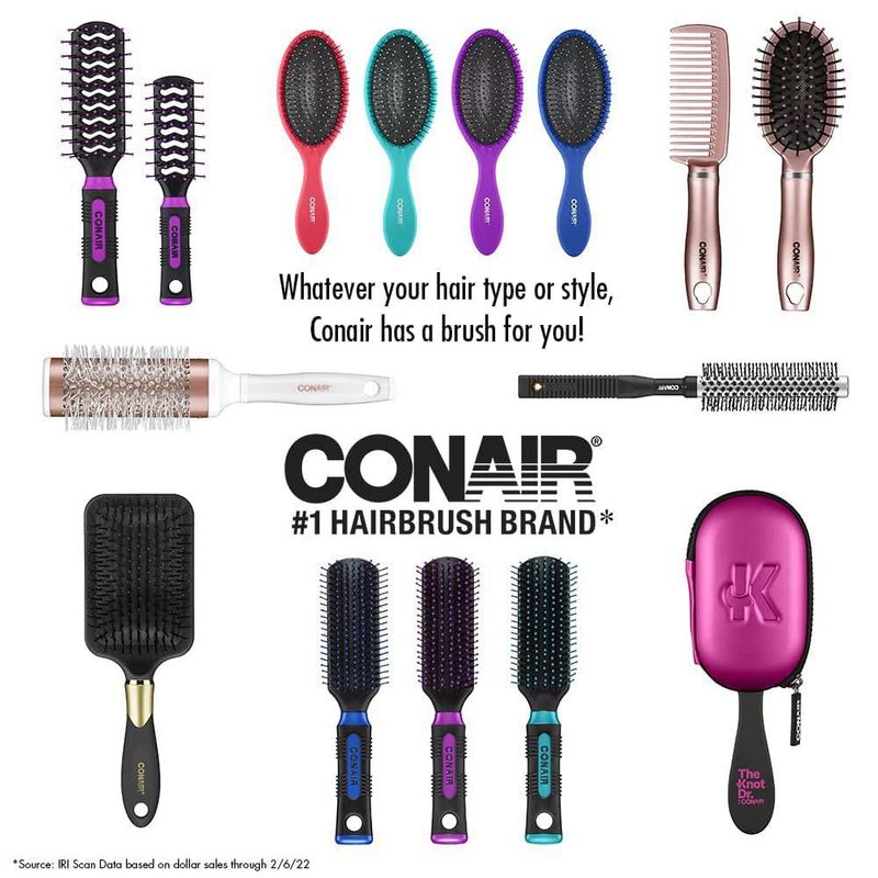 Cepillo para cabello Conair Salon Results para hombre y mujer paquete de 1