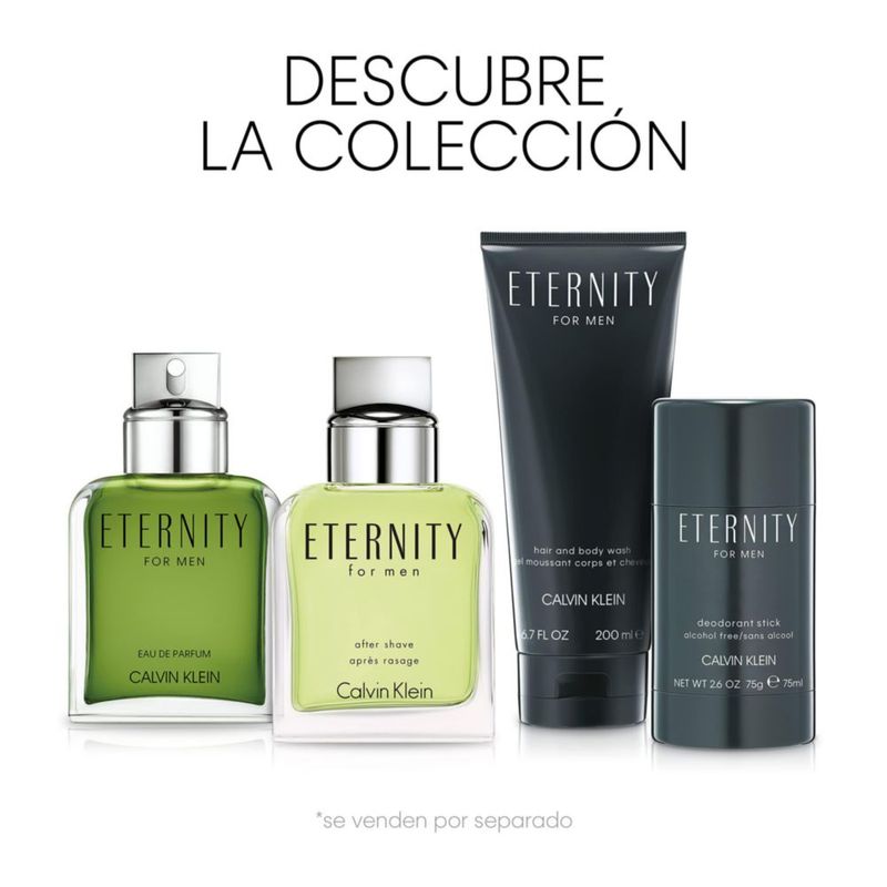 Gel de baño y cabello Calvin Klein Eternity para hombre 200 ml