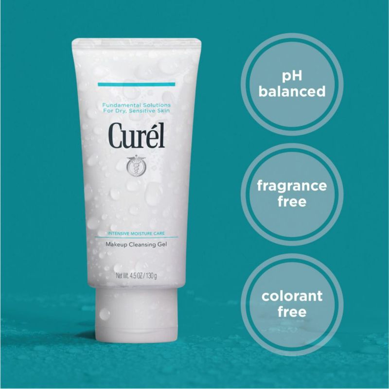 Gel limpiador facial Curel Japanese Skin Care 130 ml Step 1