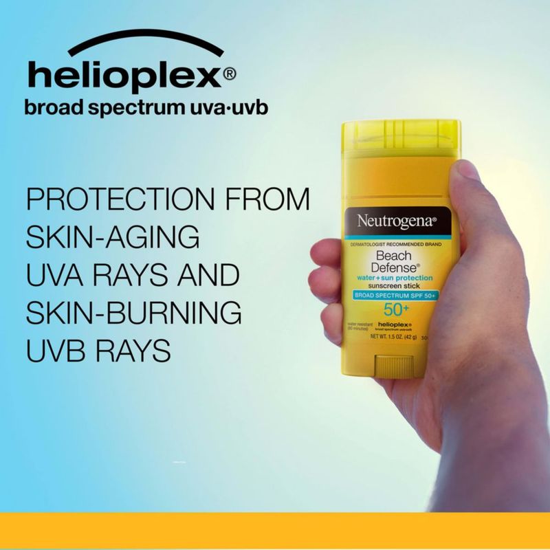 Protector solar en barra Neutrogena Beach Defense SPF 50+ 45 ml