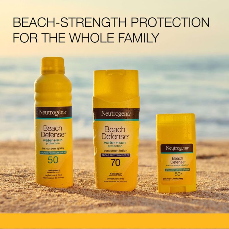 Protector solar en barra Neutrogena Beach Defense SPF 50+ 45 ml