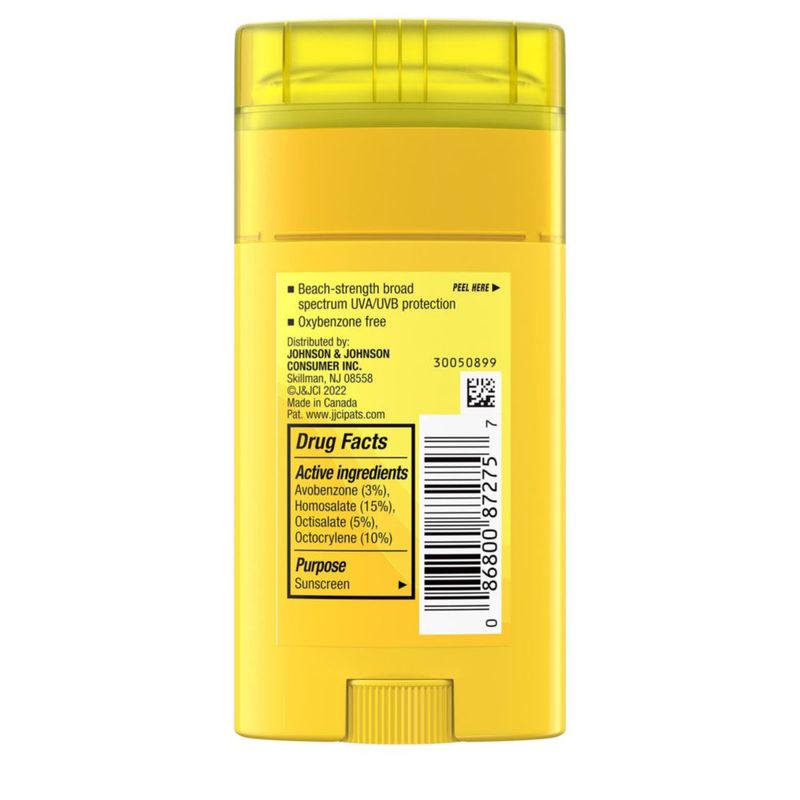 Protector solar en barra Neutrogena Beach Defense SPF 50+ 45 ml