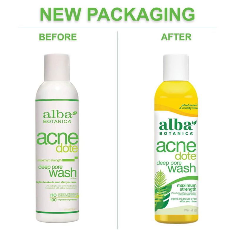 Jabón facial Alba Botanica Acnedote Maximum Strength 180 ml