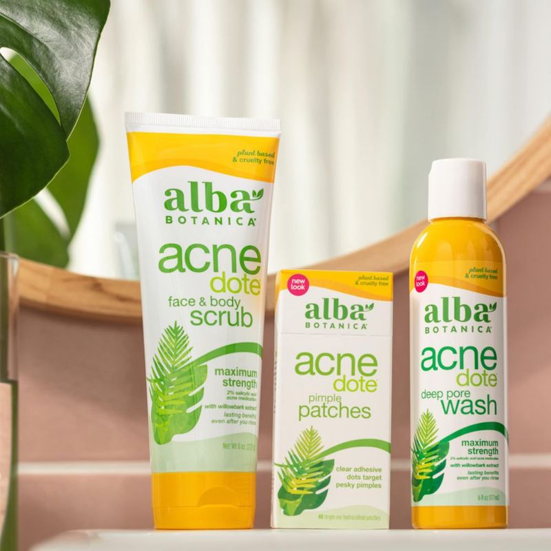 Jabón facial Alba Botanica Acnedote Maximum Strength 180 ml