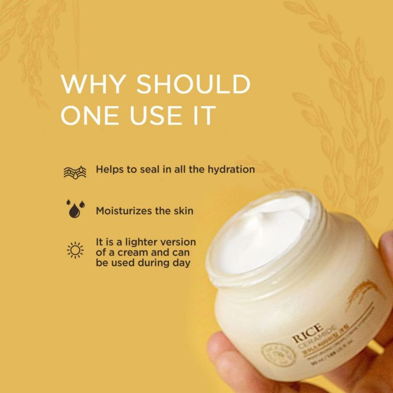 Set de cuidado de la piel THEFACESHOP Hidratante rico en ceramida de arroz