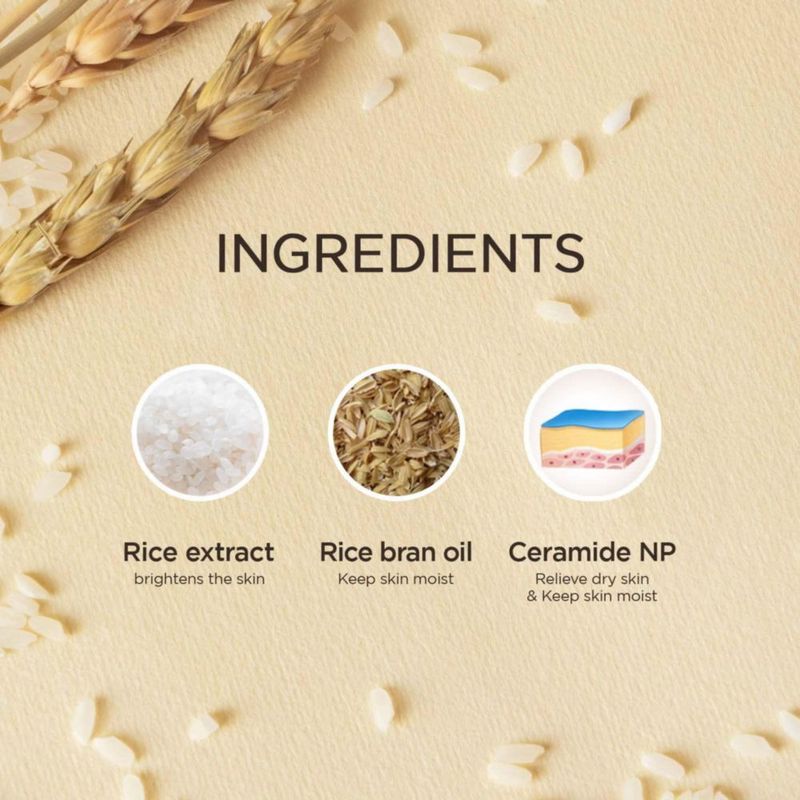 Set de cuidado de la piel THEFACESHOP Hidratante rico en ceramida de arroz