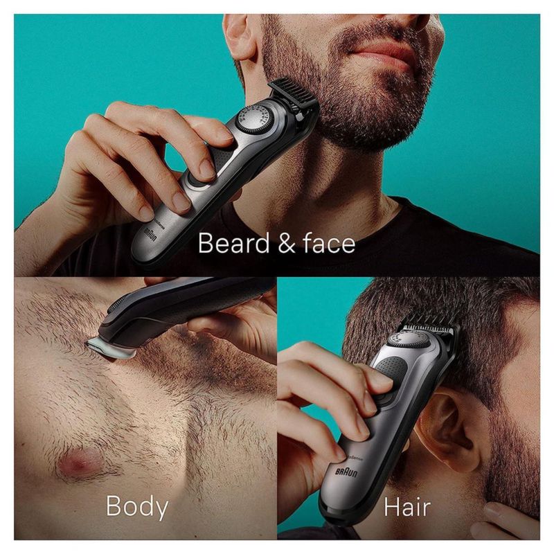 Kit Trimmer Braun estilo todo en uno Serie 7 7410 8 en 1
