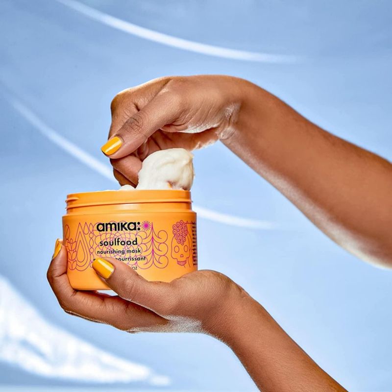 Mascarilla capilar amika soulfood Tratamiento nutritivo para cabello seco