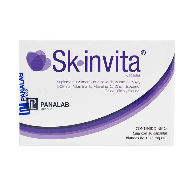 Panalab Skinvita Cápsulas antioxidantes c/30