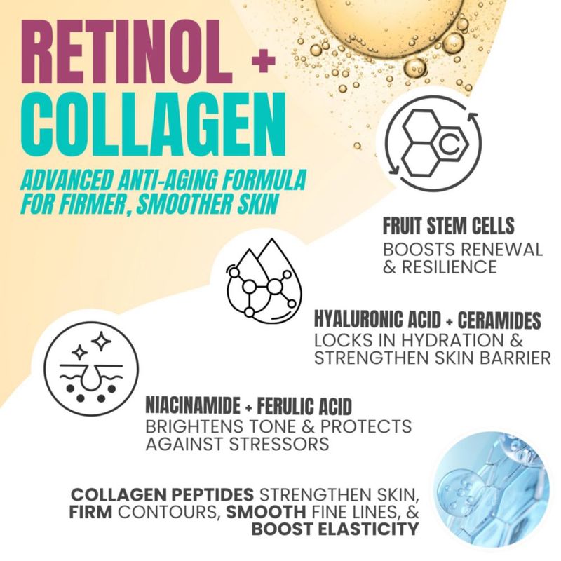 Suero Facial Alozera Retinol Colágeno Células Madre 30 ml