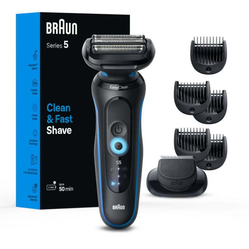 Afeitadora eléctrica Braun Series 5 5120s para hombre húmedo y seco