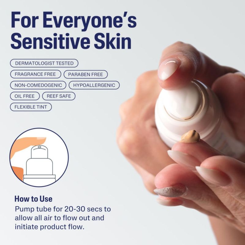 Loción de protección solar Cetaphil Everyday Tinted SPF 40 50 ml
