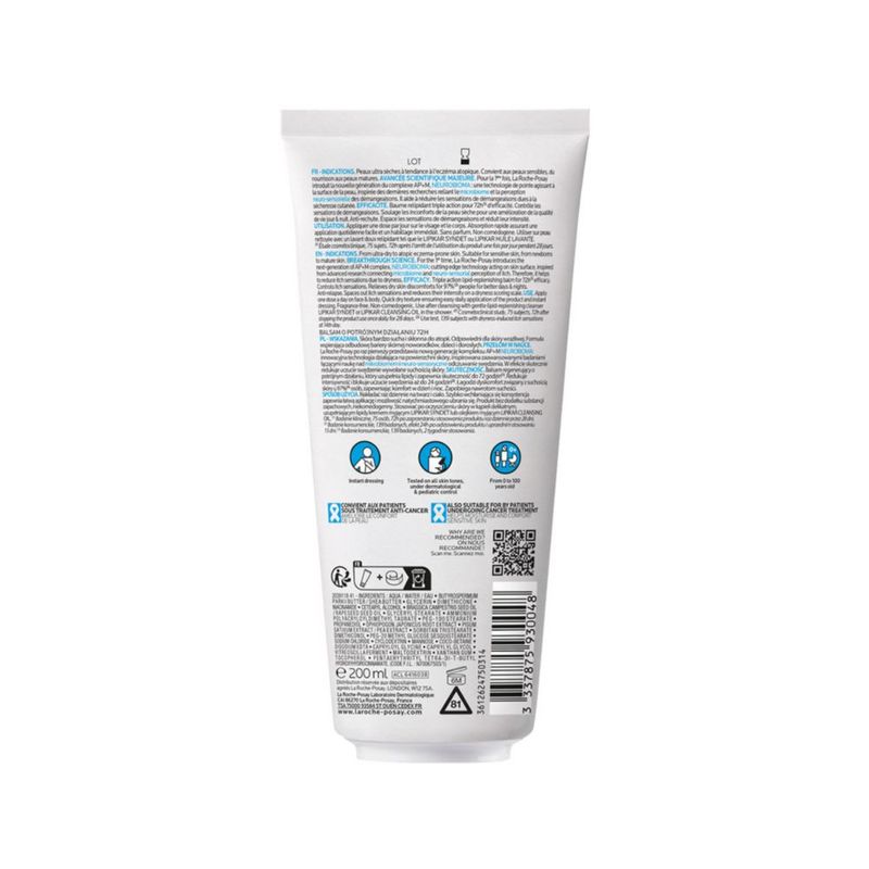 La Roche-Posay Lipikar Baume AP+M Bálsamo Hidratante Anti-Resequedad 200 ML