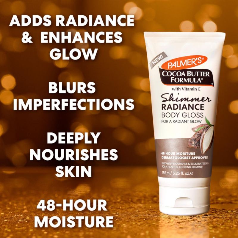 Loción corporal Palmer's Cocoa Butter Shimmer 155 ml con vitamina E