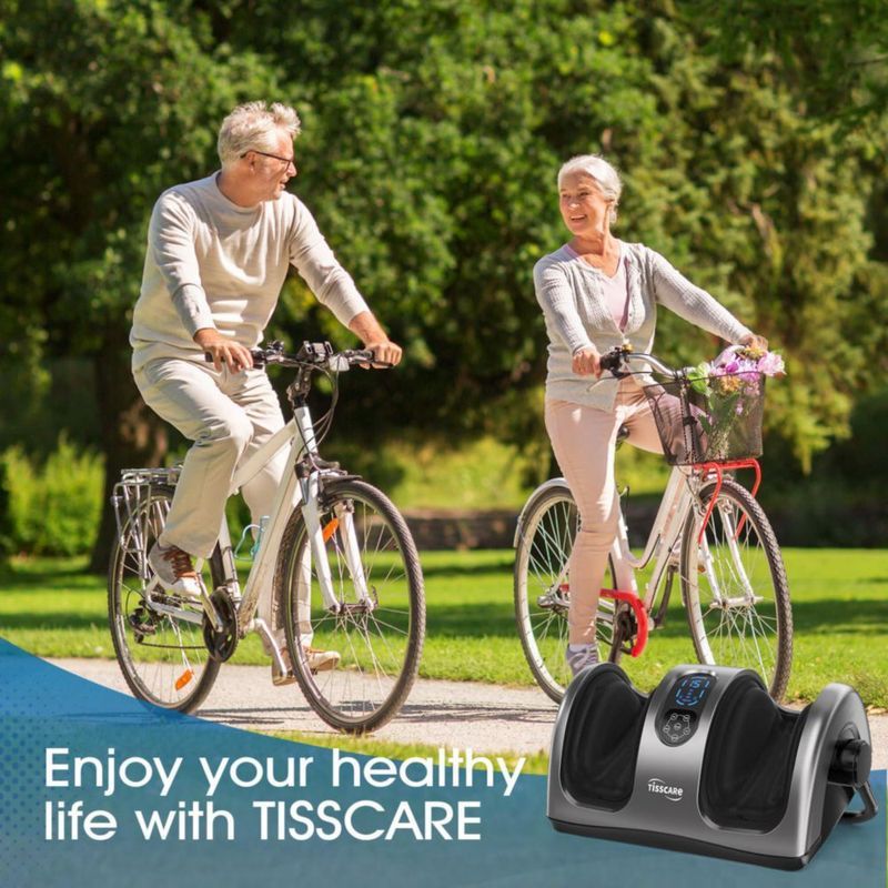 Masajeador de pies TISSCARE Shiatsu con calor para fascitis plantar