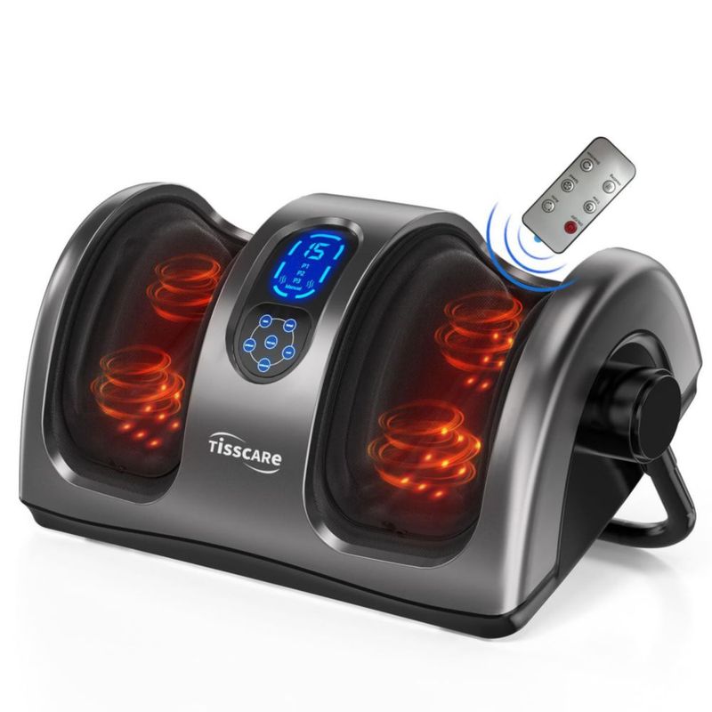 Masajeador de pies TISSCARE Shiatsu con calor para fascitis plantar