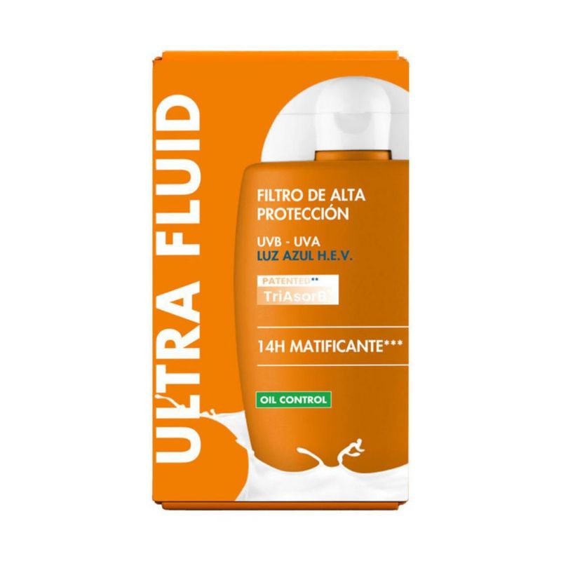 Avène  Ultra Fluid Oil Control Invisible Protector Solar Facial FPS50 50 Ml