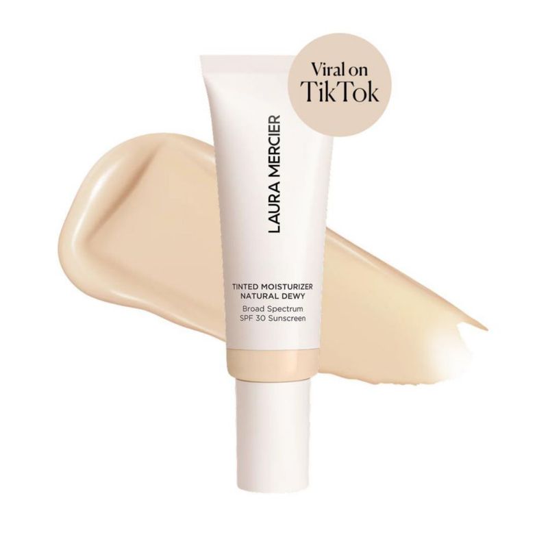 Crema hidratante con color Laura Mercier Natural Dewy SPF30 50 ml