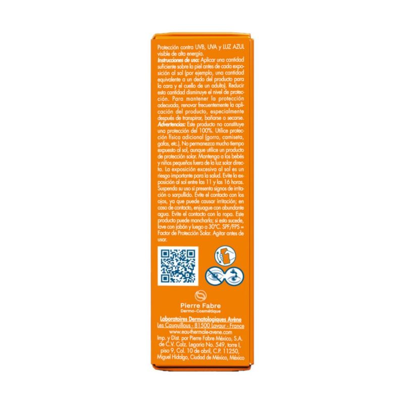 Avène  Ultra Fluid Oil Control Protector Solar Facial Con Color Tono Medio FPS50 50 ML