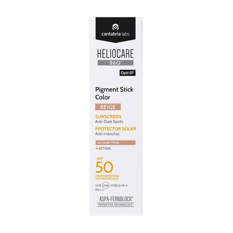 Cantabria Labs Heliocare 360 Pigment Stick Beige FPS50 Fotoprotector Con Color 10 g