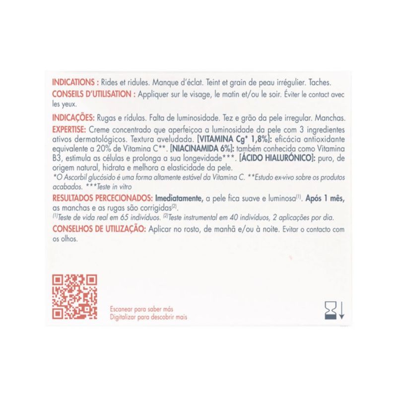 Avène  Vitamin Active Crema De Día Anti-Manchas Iluminadora 50 Ml