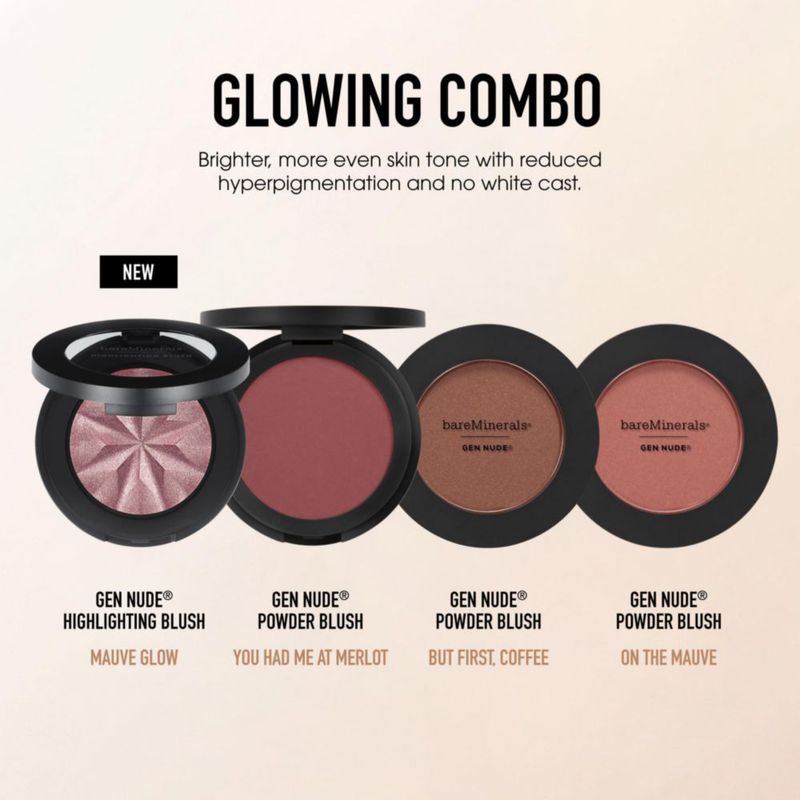 Blush BareMinerals Gen Nude Highlight Blush Vegan