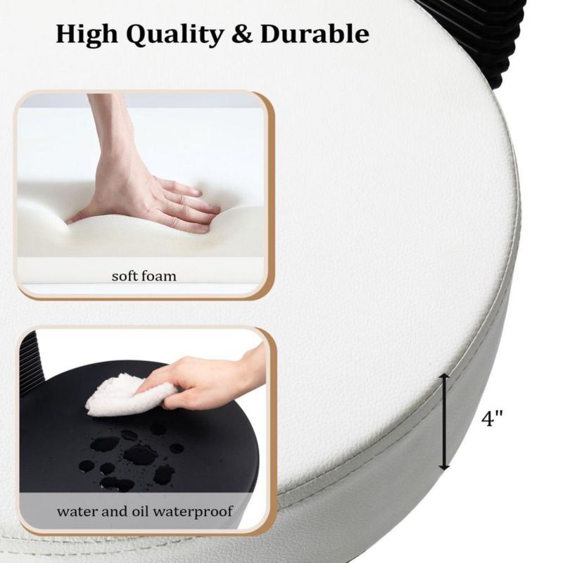 Silla de dibujo OmySalon escritorio de oficina ergonómico color blanco