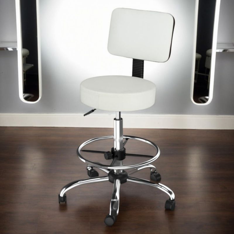 Silla de dibujo OmySalon escritorio de oficina ergonómico color blanco