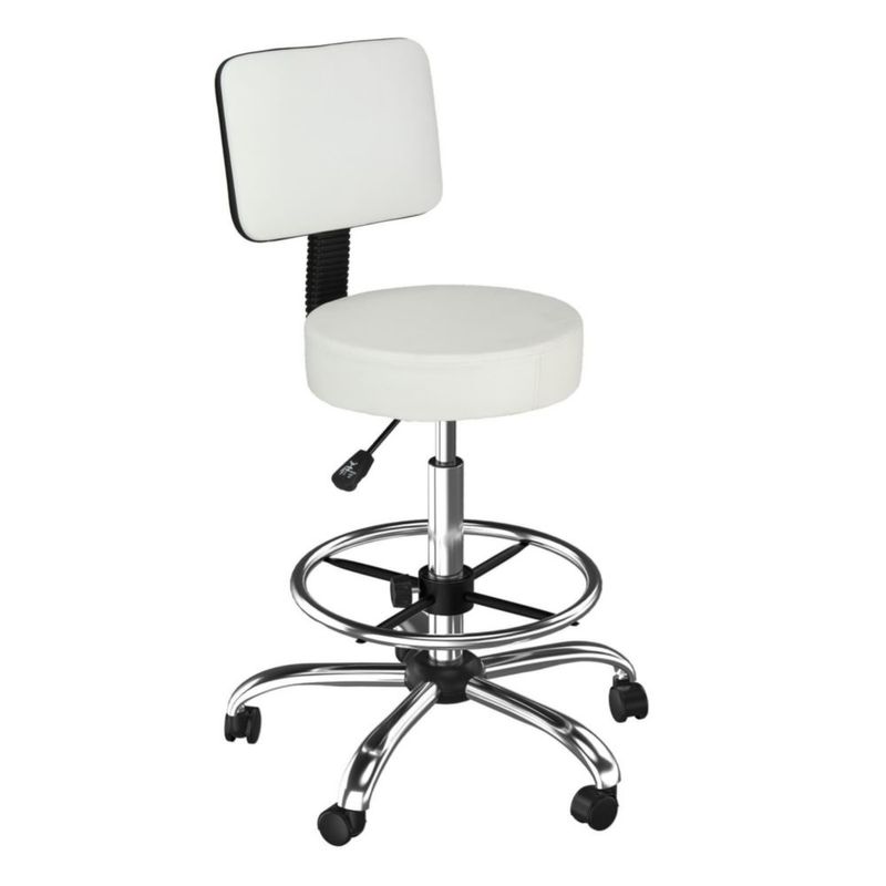 Silla de dibujo OmySalon escritorio de oficina ergonómico color blanco