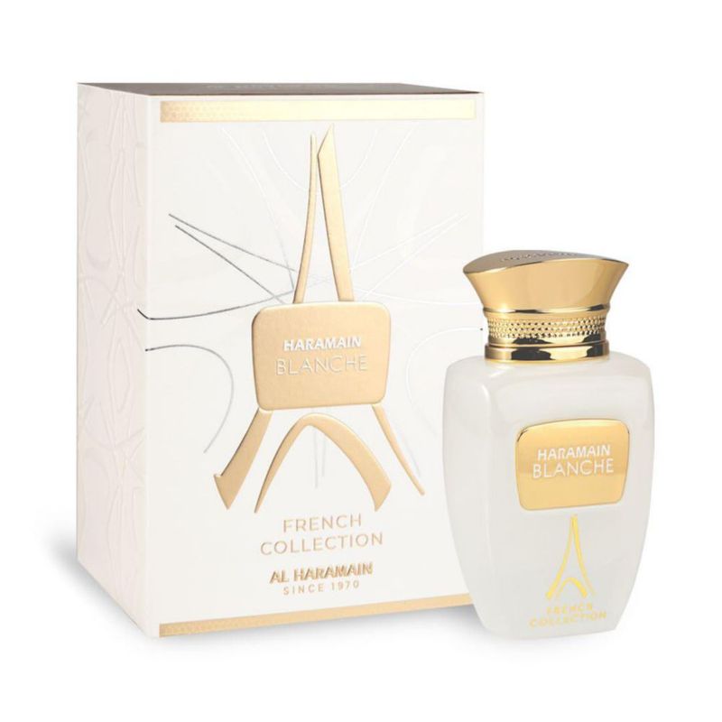 Perfume Al Haramain Blanche EDP en aerosol 100 ml colección francesa