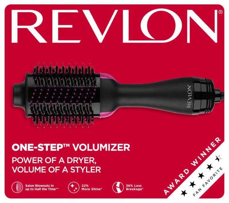 Secador de pelo REVLON Salon One-Step 1100W 3 Heat 2 Speed Ionic
