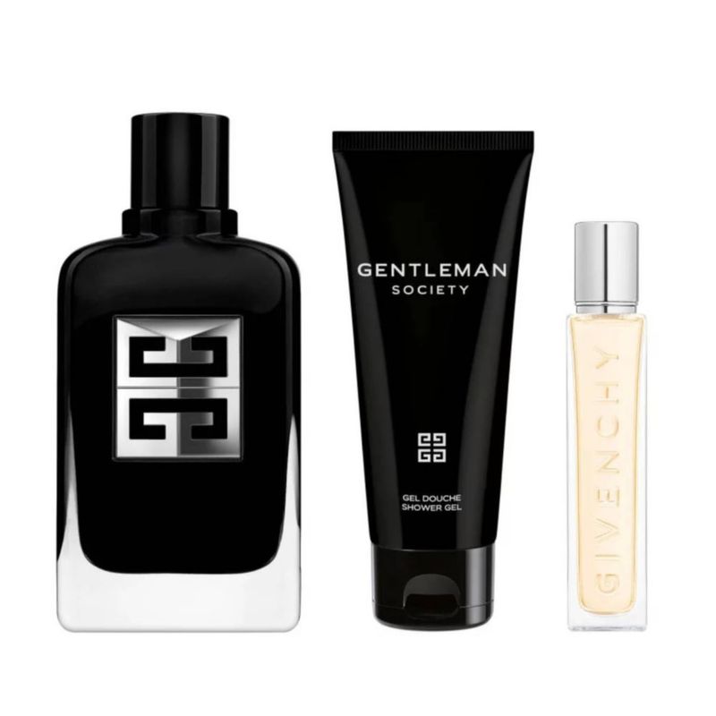 Set de regalo Givenchy Gentlemen Society para hombre EDP 100 ml x 2 + 12 ml