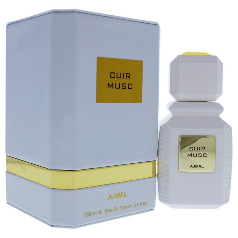 Perfume Ajmal Cuir Musc Eau de Parfum en aerosol 100 ml para unisex